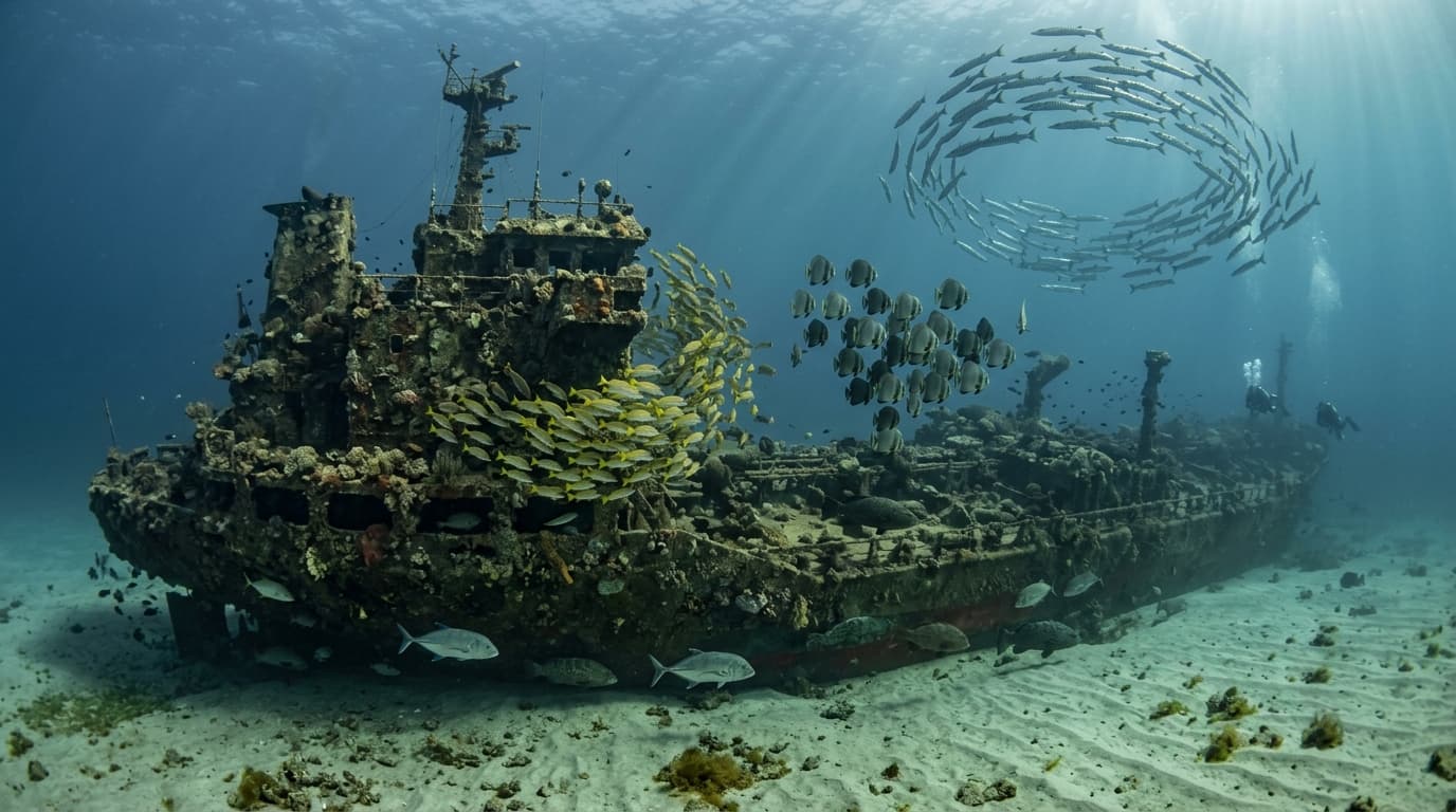 Zainab Wreck dive site