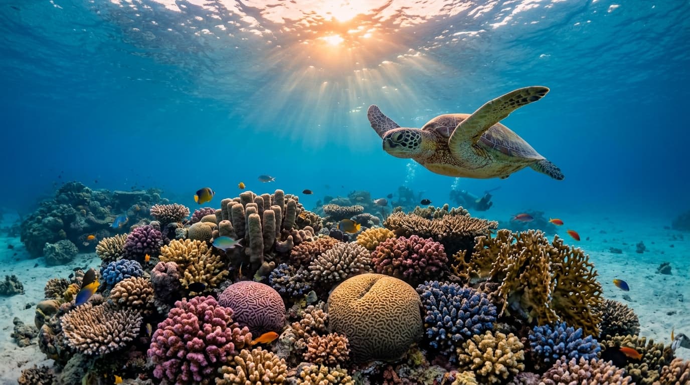 Turtle Reef dive site