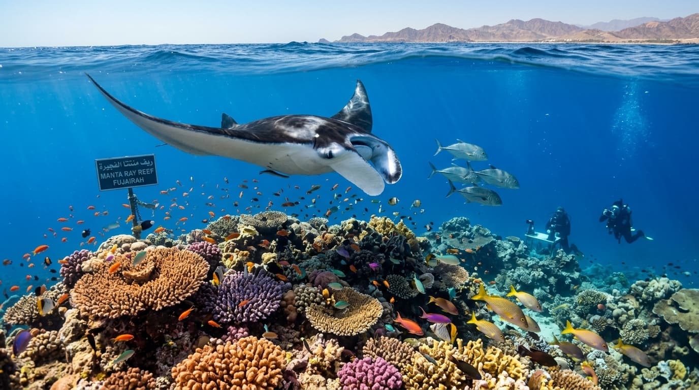 Mania Ray Reef dive site