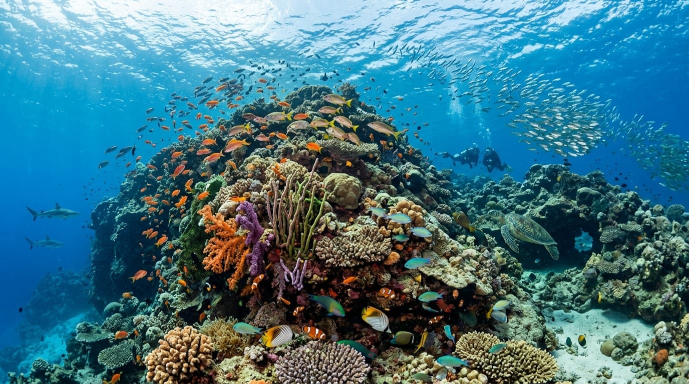 Dibba Rock dive site