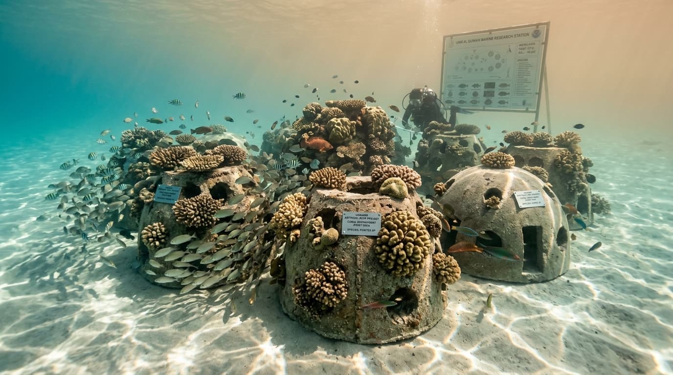 Umm Al Quwain Marine Research Station dive site