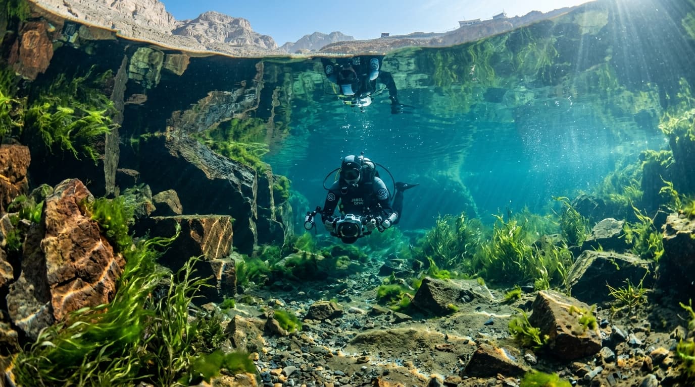 Jabel Al Jais Mountain Lake dive site