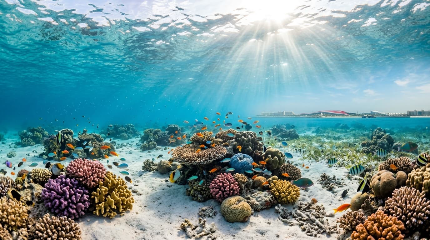 Yas Island Reef dive site