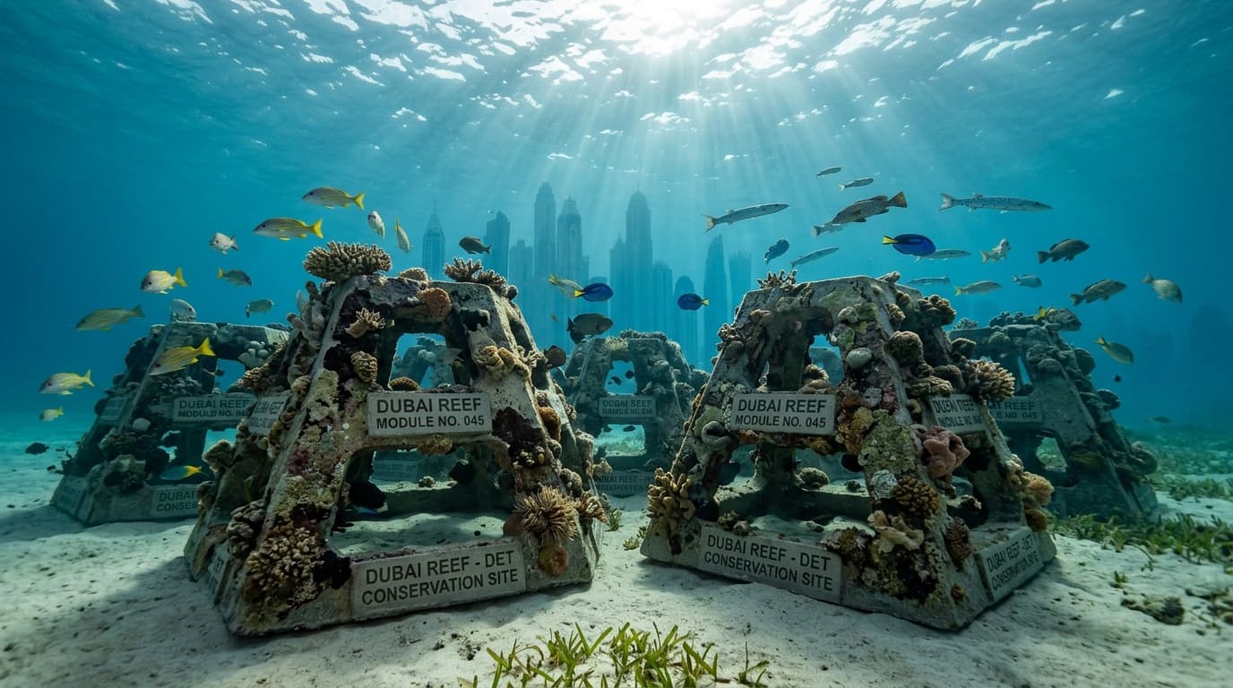 Dubai Marina Artificial Reef dive site
