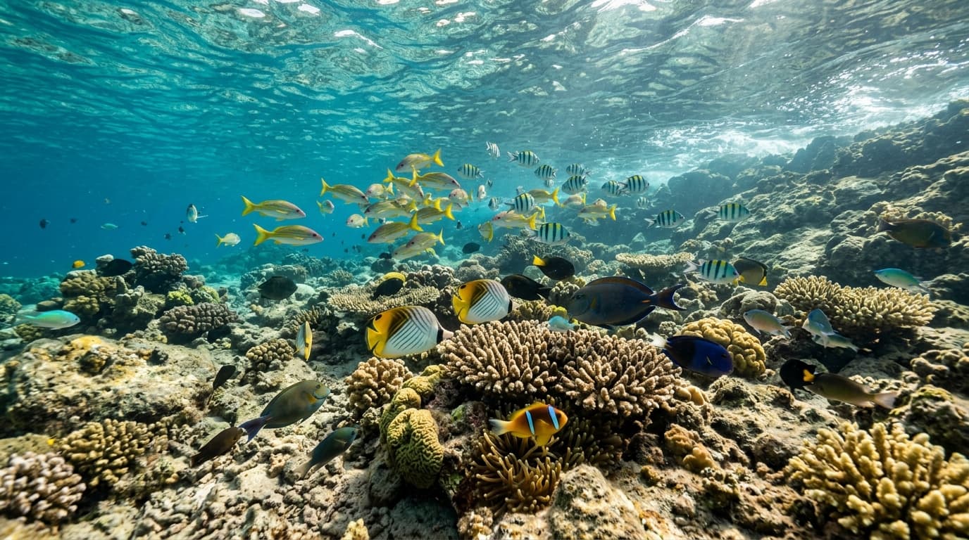 Sandy Beach Reef dive site