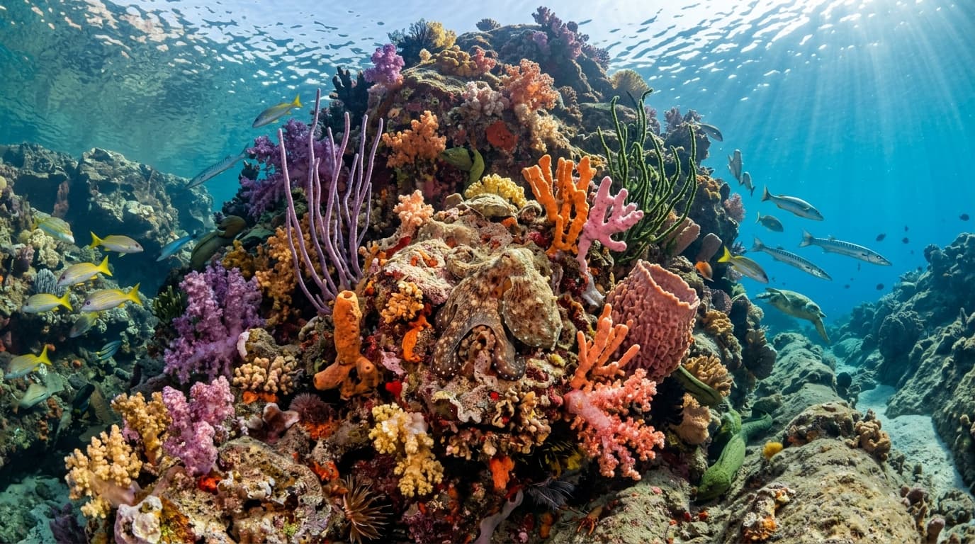 Octopus Rock dive site
