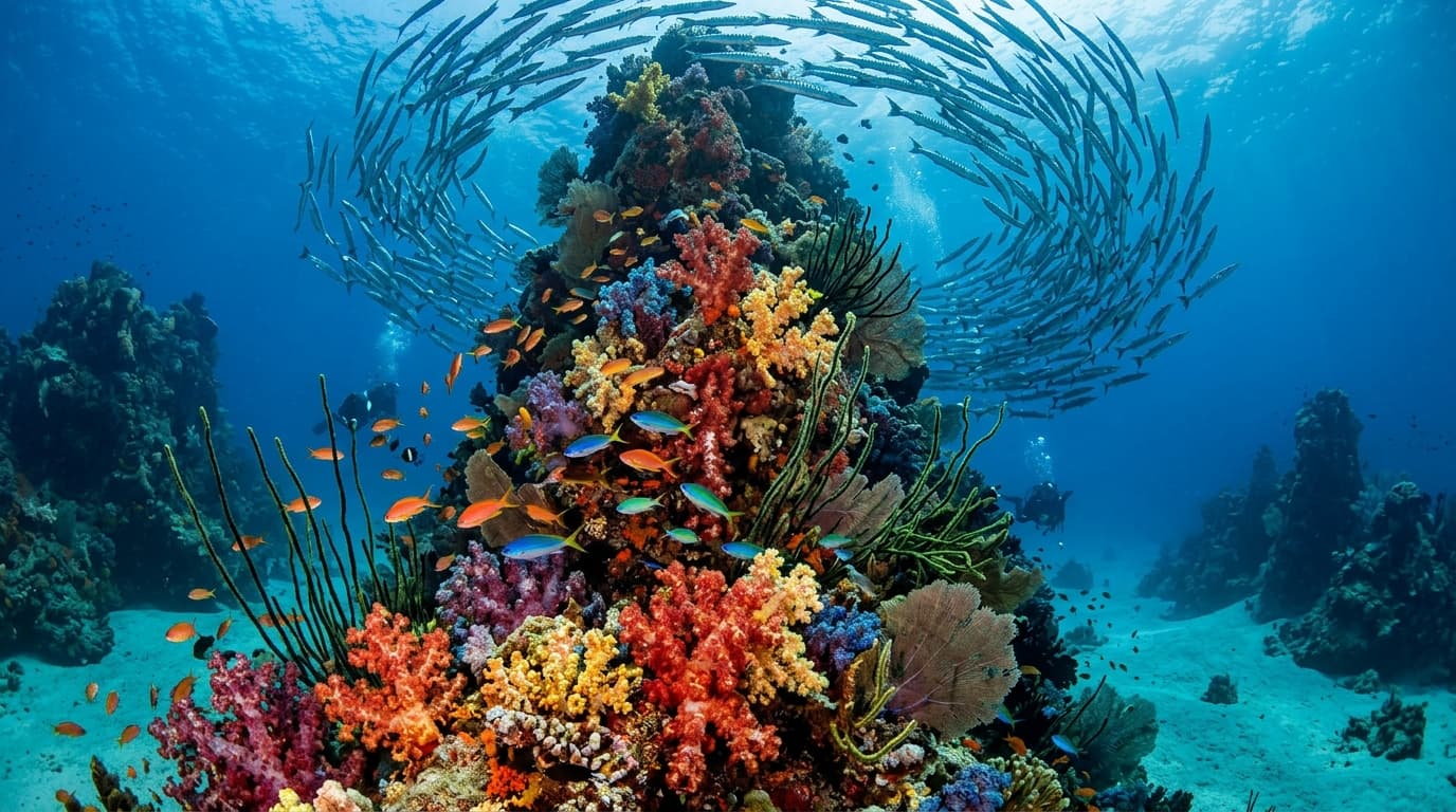 Martini Rock dive site